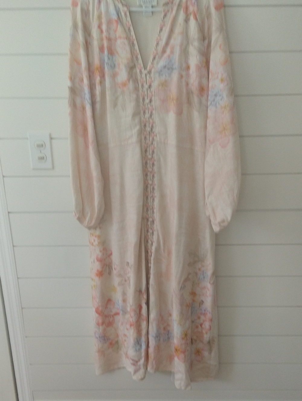 Light Floral Long Boho Dress